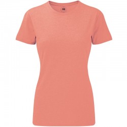 Plain T-shirt Women's  HD russell  White 155, Colours 160 GSM